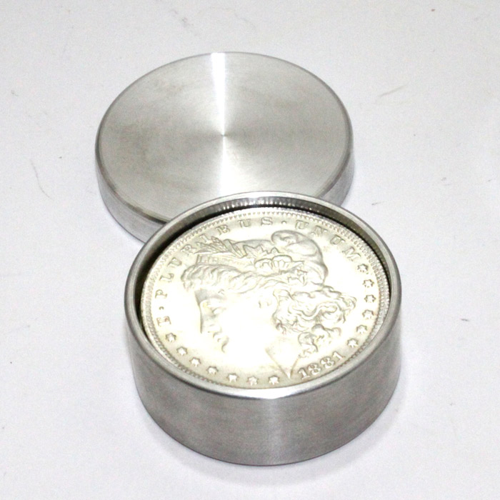 new. Stainless steel Details about   Boston Coin Box 